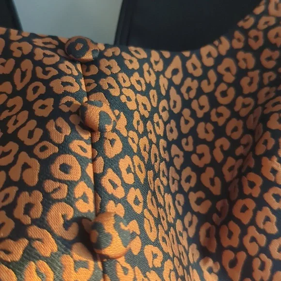 Kate Spade Jacquard Leopard Dress, Size- 4 - Picture 12 of 16